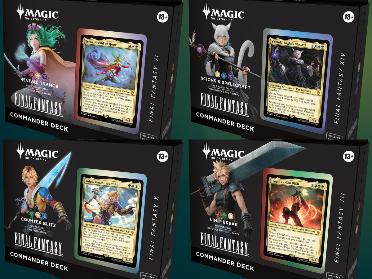 Commander Deck MTG - Final Fantasy - FR