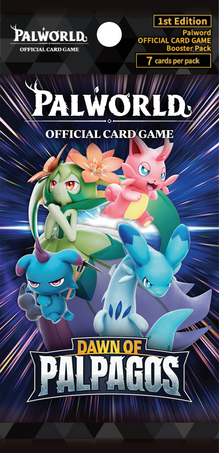 Palworld - BP01 Dawn of Palpagos - Display de 12 Boosters ENG