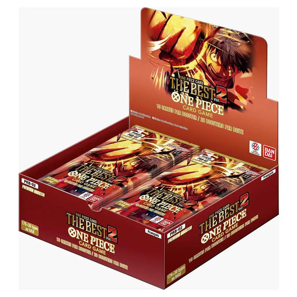 One Piece - PRB02 The Best - Display de 20 Boosters FR