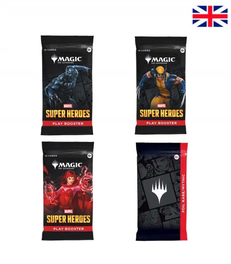 Magic The Gathering Marvel Super Heroes ENG - Play Booster Box 30 Boosters